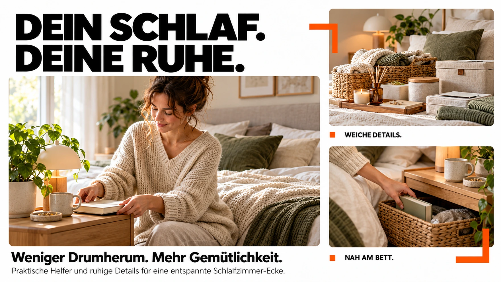 Schlafzimmer & Bett