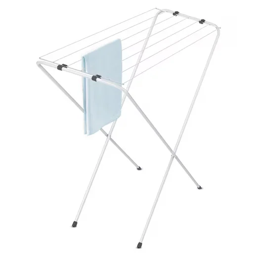 Spetebo Wäscheständer klein klappbar 6 m Trockenlänge 88 x 83 cm