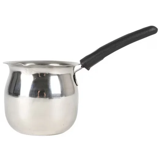 Buri Sahnekännchen Edelstahl 450 ml Milchaufschäumbecher Milchkanne