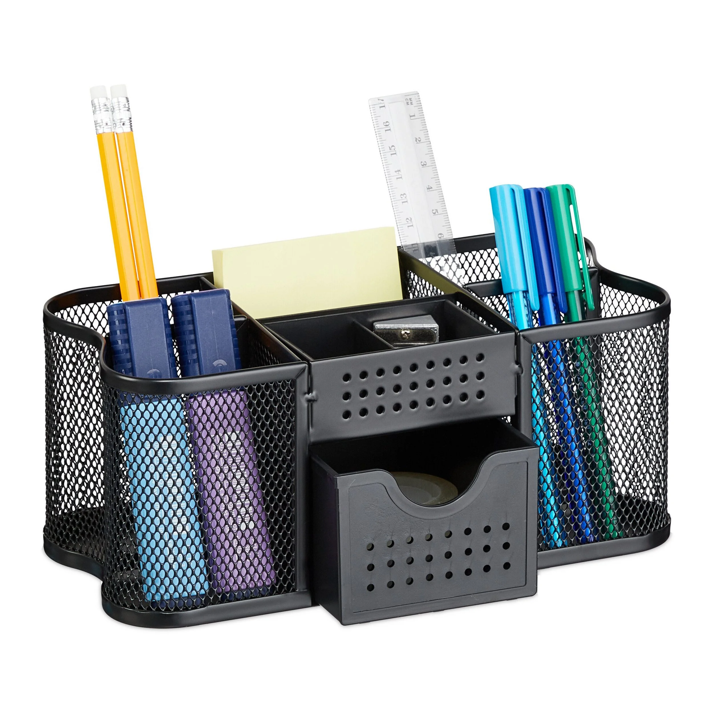 RELAXDAYS Organizer Schreibtisch Organizer Mesh-Design