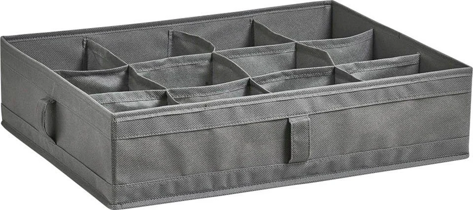 ZELLER PRESENT Organizer Aufbewahrungsbox 12 Fächer faltbar Wäsche