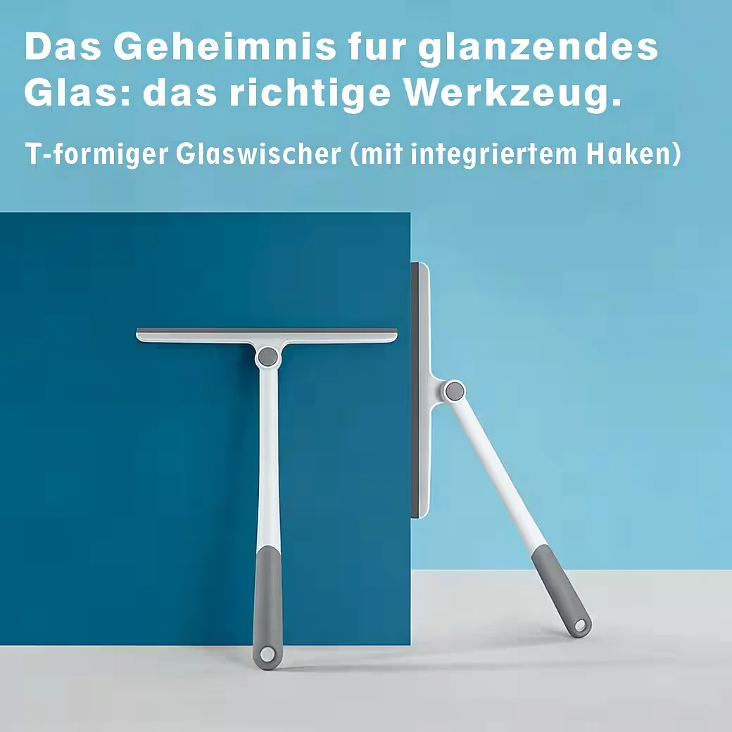JUMPEAK Duschabzieher weiß Fensterabzieher Profi Fensterwischer