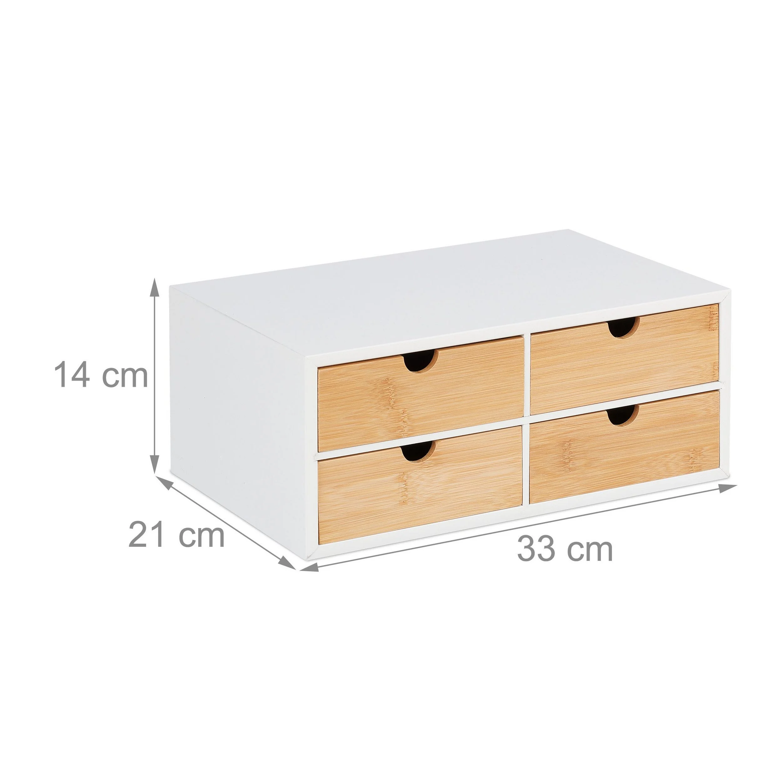 RELAXDAYS Organizer Schreibtisch Organizer 4 Schubladen