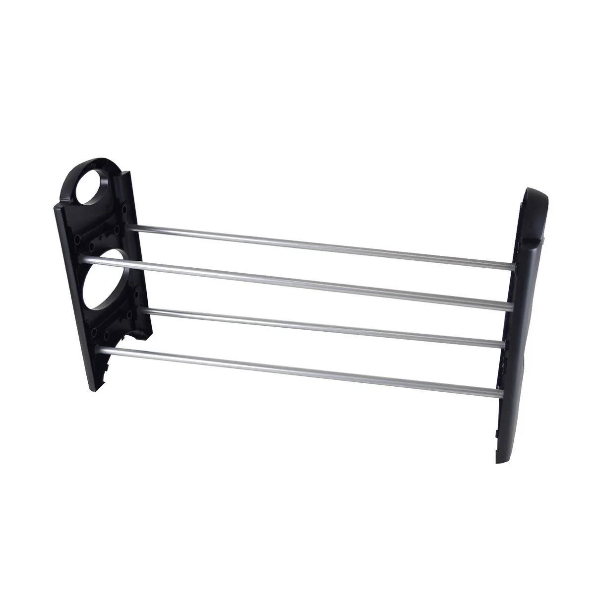 BENSON Regal Schuhablage mit 2Ablagen aus Metall 64x20x34cm Schuhregal Schuhständer