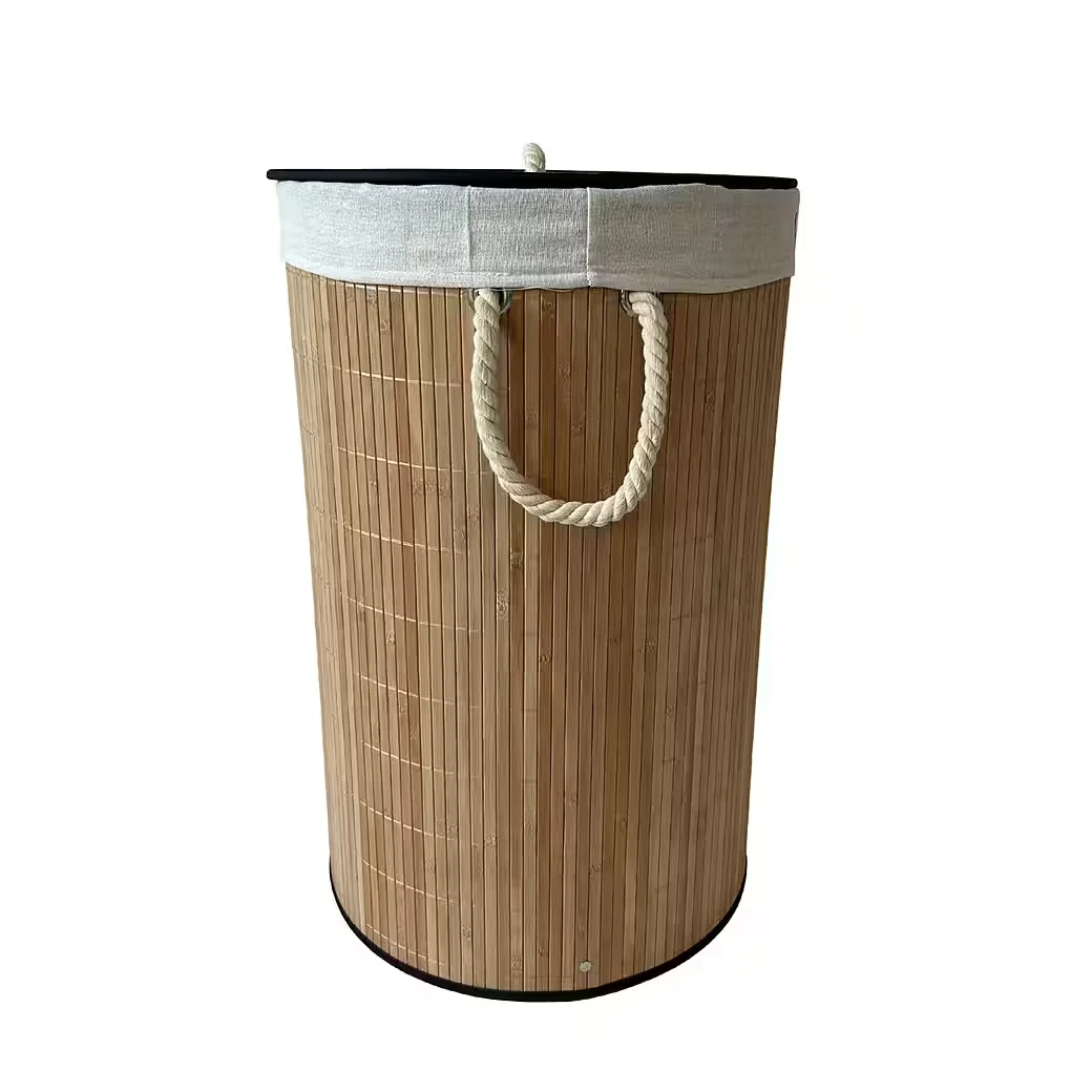 HTI-Living Wäschekorb Briena rund 66 Liter Wäschesammler