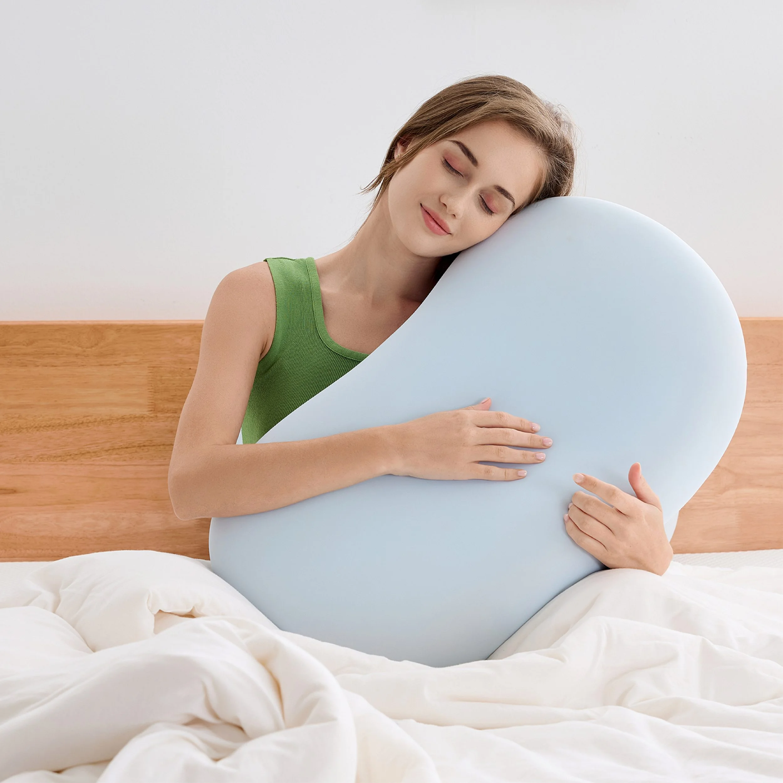 EMERSPRING Nackenstützkissen Memory Foam 66x39 cm Seitenschläfer