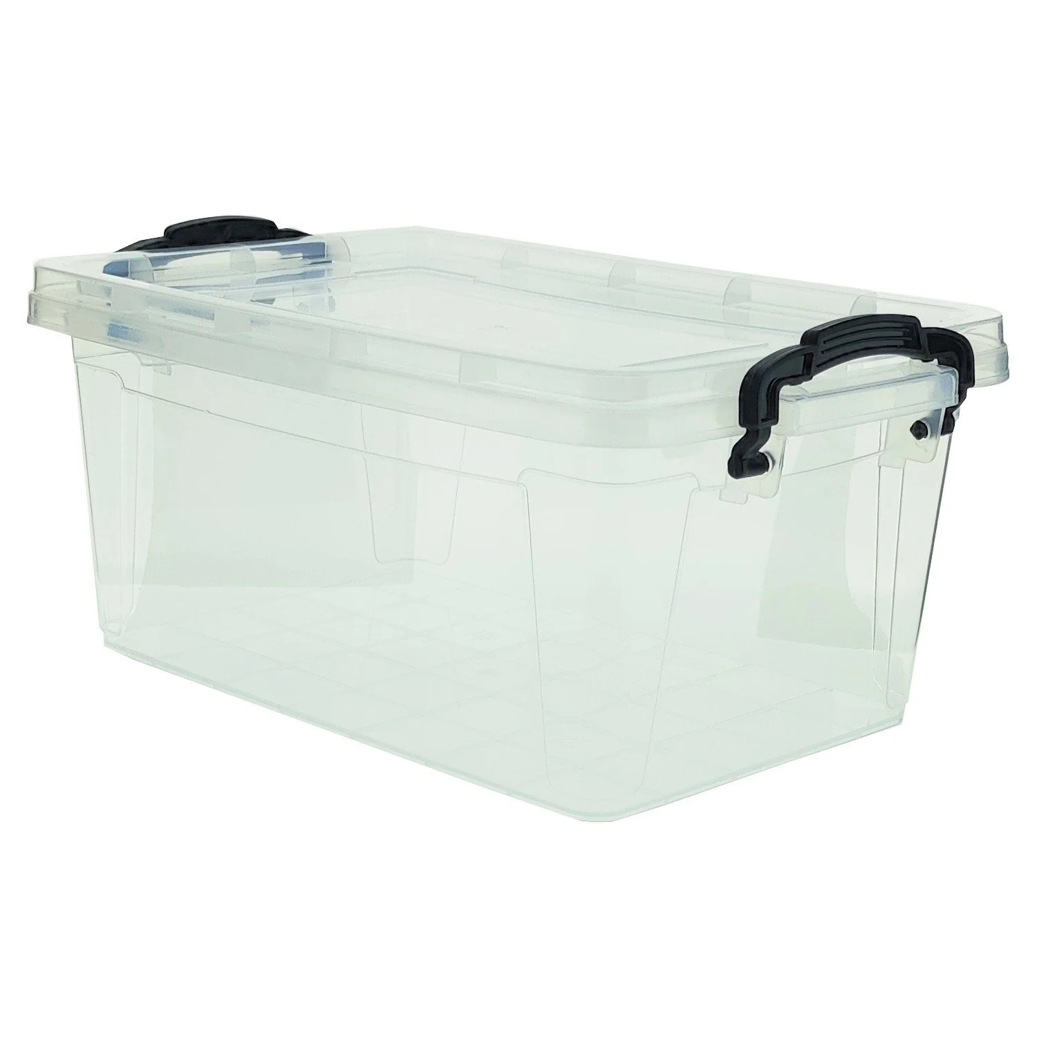 Centi Aufbewahrungsbox mit Deckel 5 l Kunststoff 13,5 x 31 x 20 cm