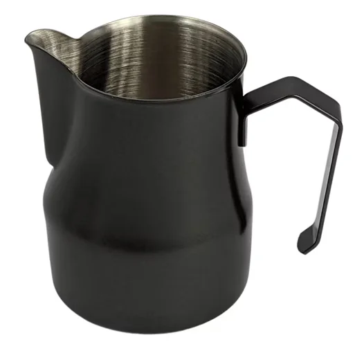 MORLEOS Milchkännchen Barista Milchkanne 350 ml und 750 ml