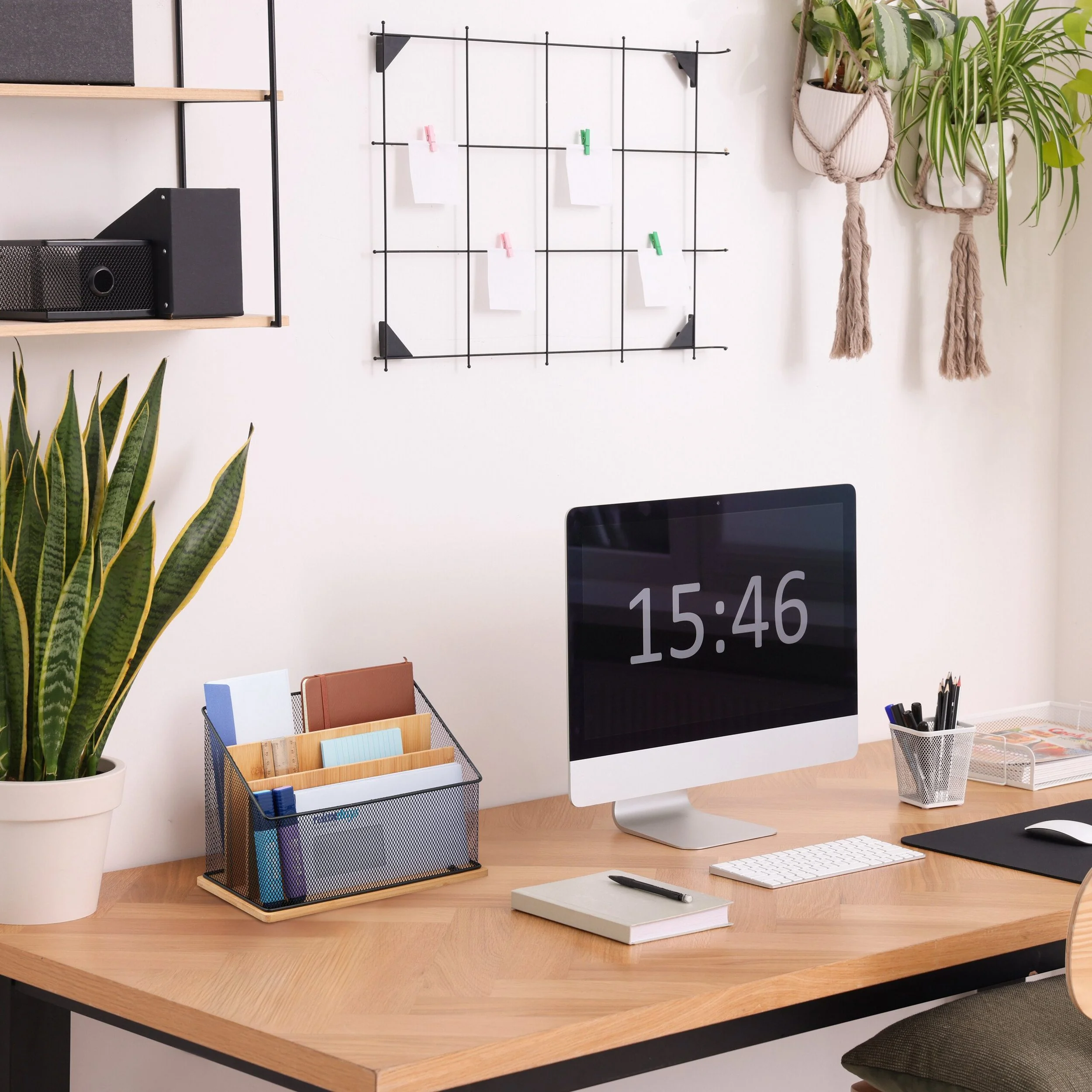 RELAXDAYS Briefablage Dokumentenhalter mit 3 Fächern