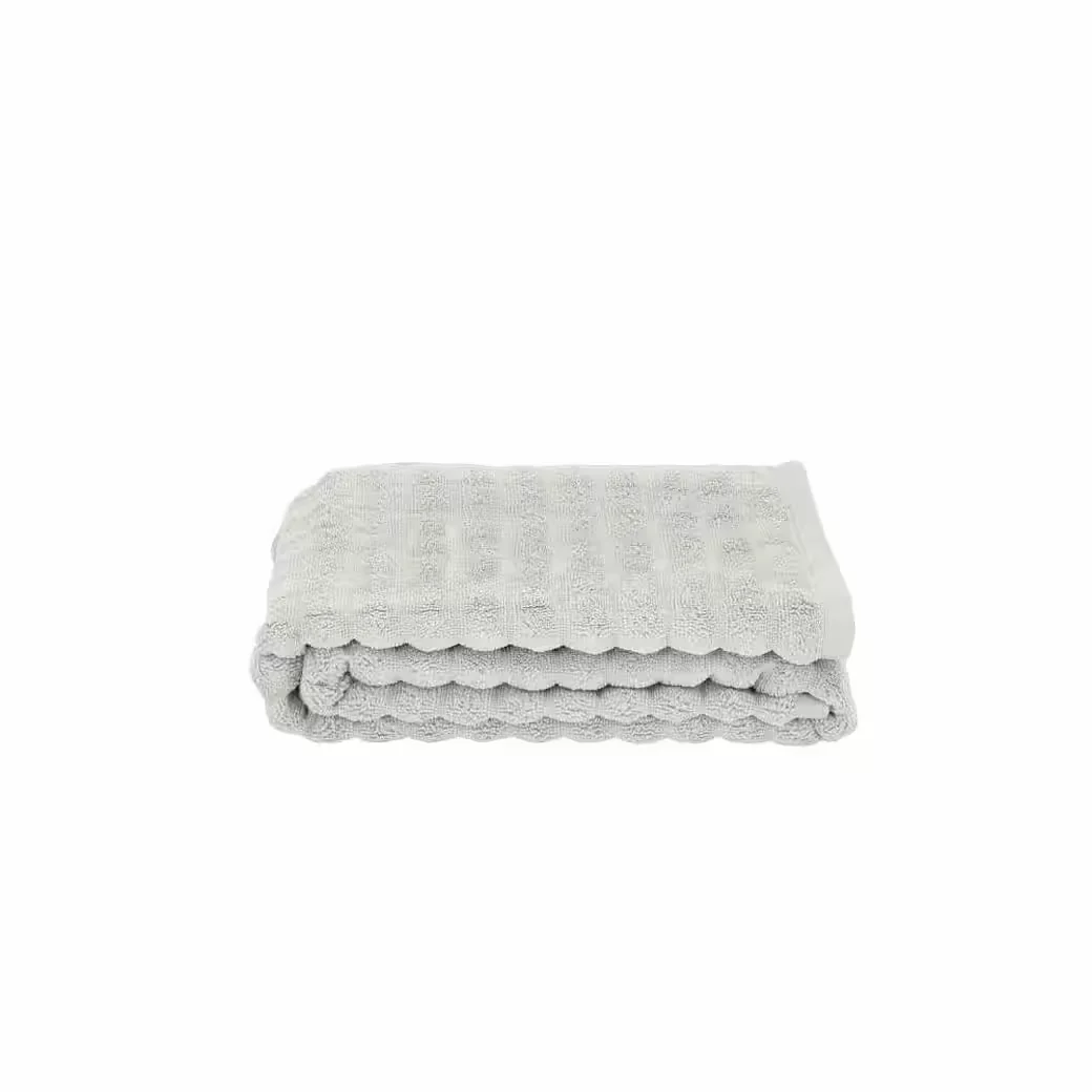 Zone Denmark Badetuch Inu Soft Grey grau 70 x 140 cm