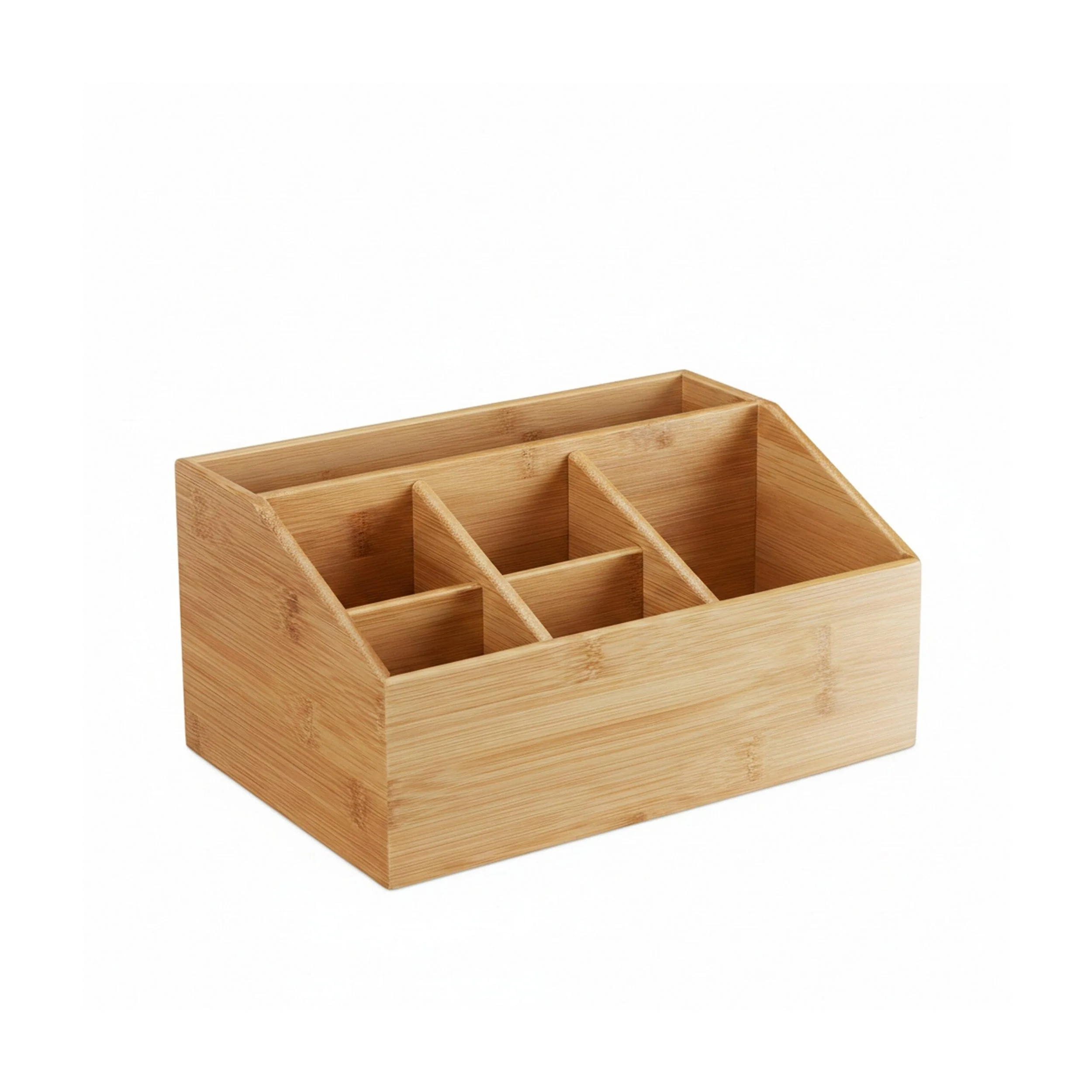 RELAXDAYS Organizer Tischorganizer Bambus mit 6 Fächern