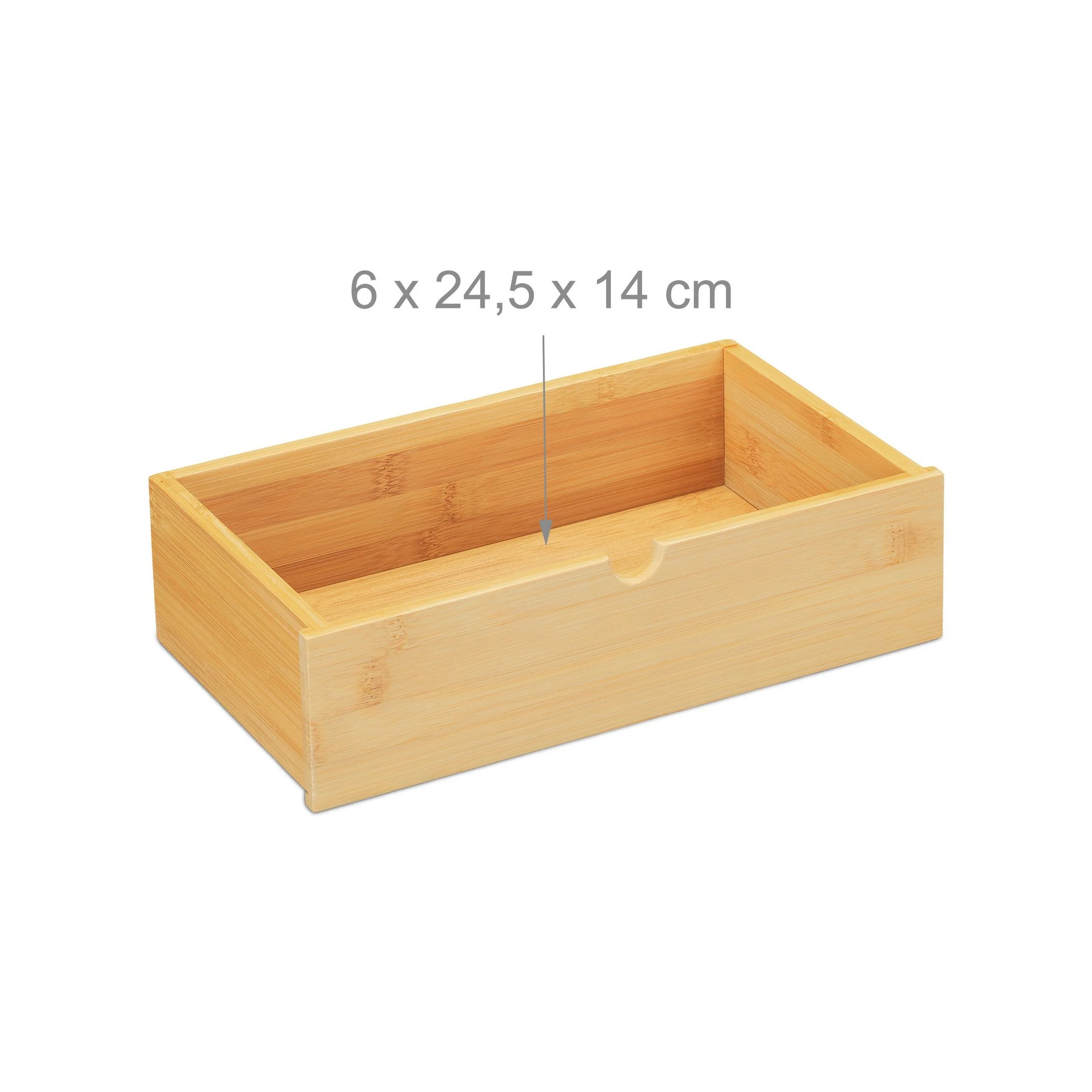 RELAXDAYS Schreibtischaufsatz Schreibtisch Organizer Bambus