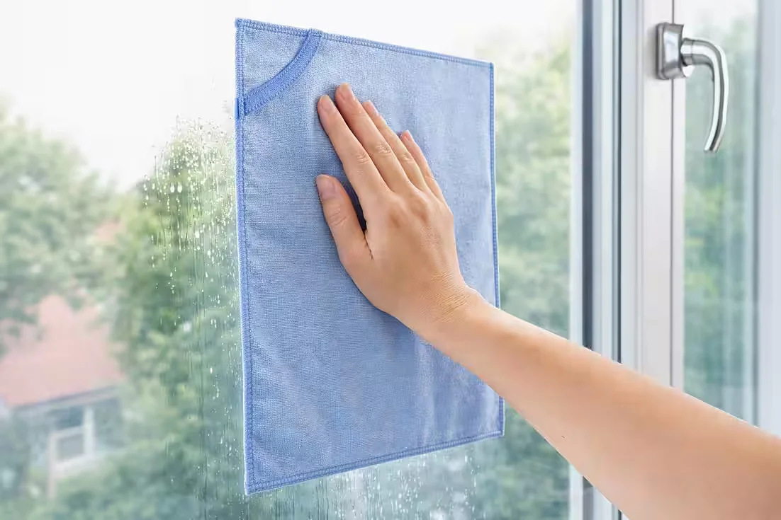 2er Set Fensterputztücher 500x700 mm – Profi Mikrofaser Glastuch 300g/ Reinigungstuch
