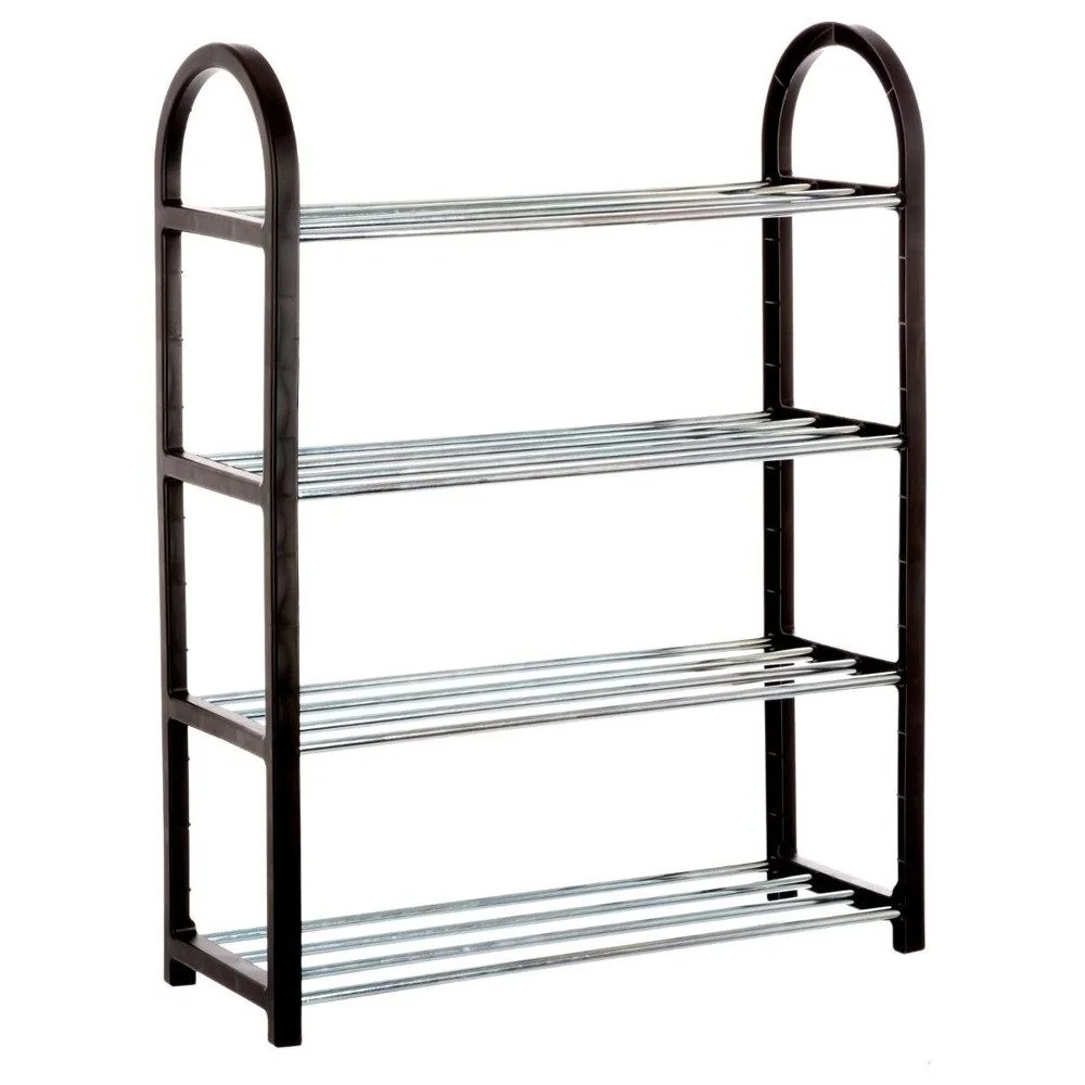 5FIVE SIMPLY SMART Schuhregal Schuhschrank - Organizer, Regal für 8 Paar Schuhe