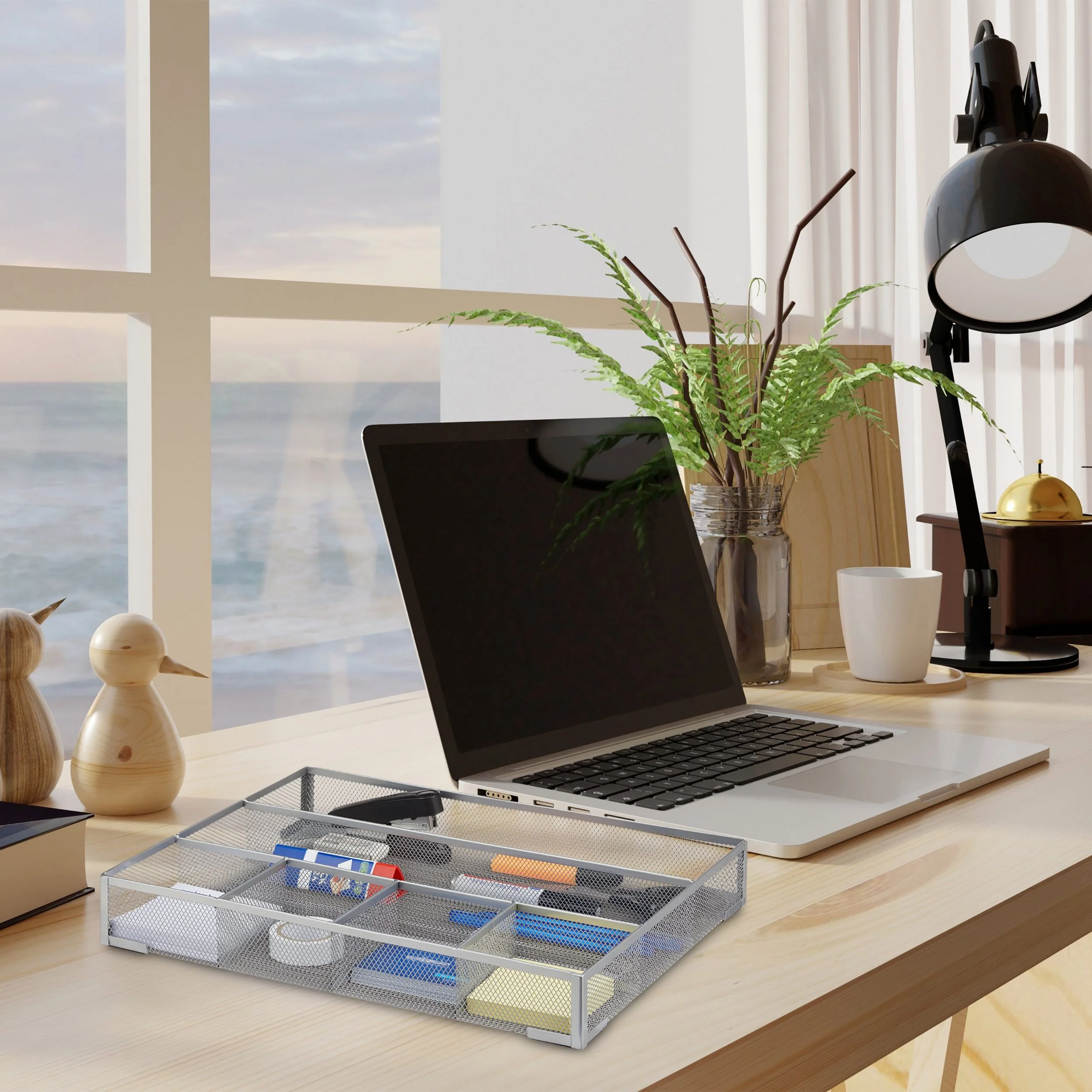 RELAXDAYS Organizer Schreibtischorganizer Metall groß