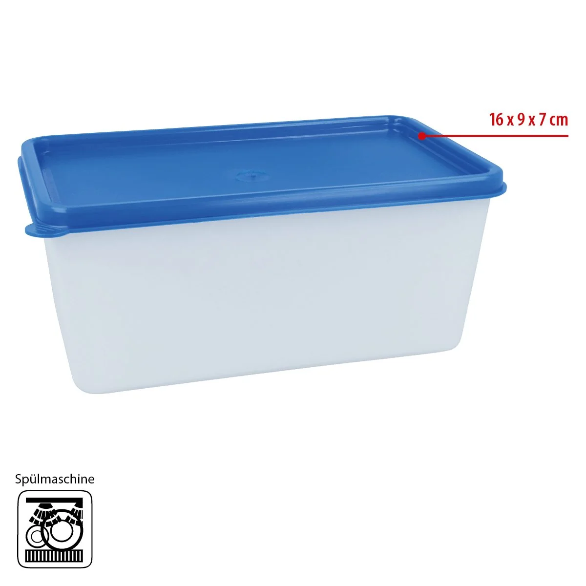 EUROHOME Vorratsdose Gefrierdosen Set 0,75L zum Frischhalten und Gefrieren