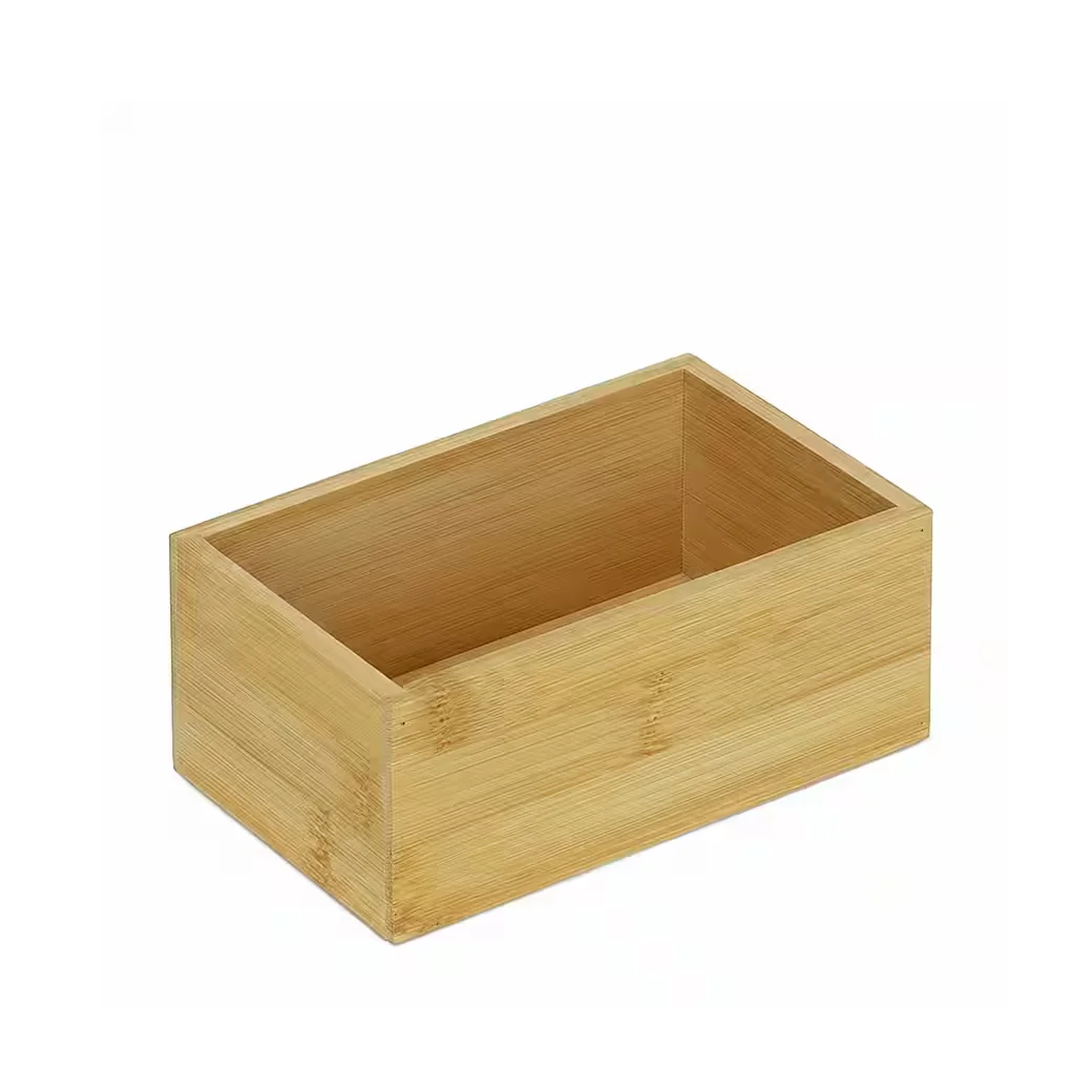 Organizer Bambus Box in Quaderform