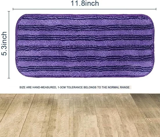 Wischmopp 6er Mikrofaser Wischpads Swiffer Wet Jet Waschbar Ersatz