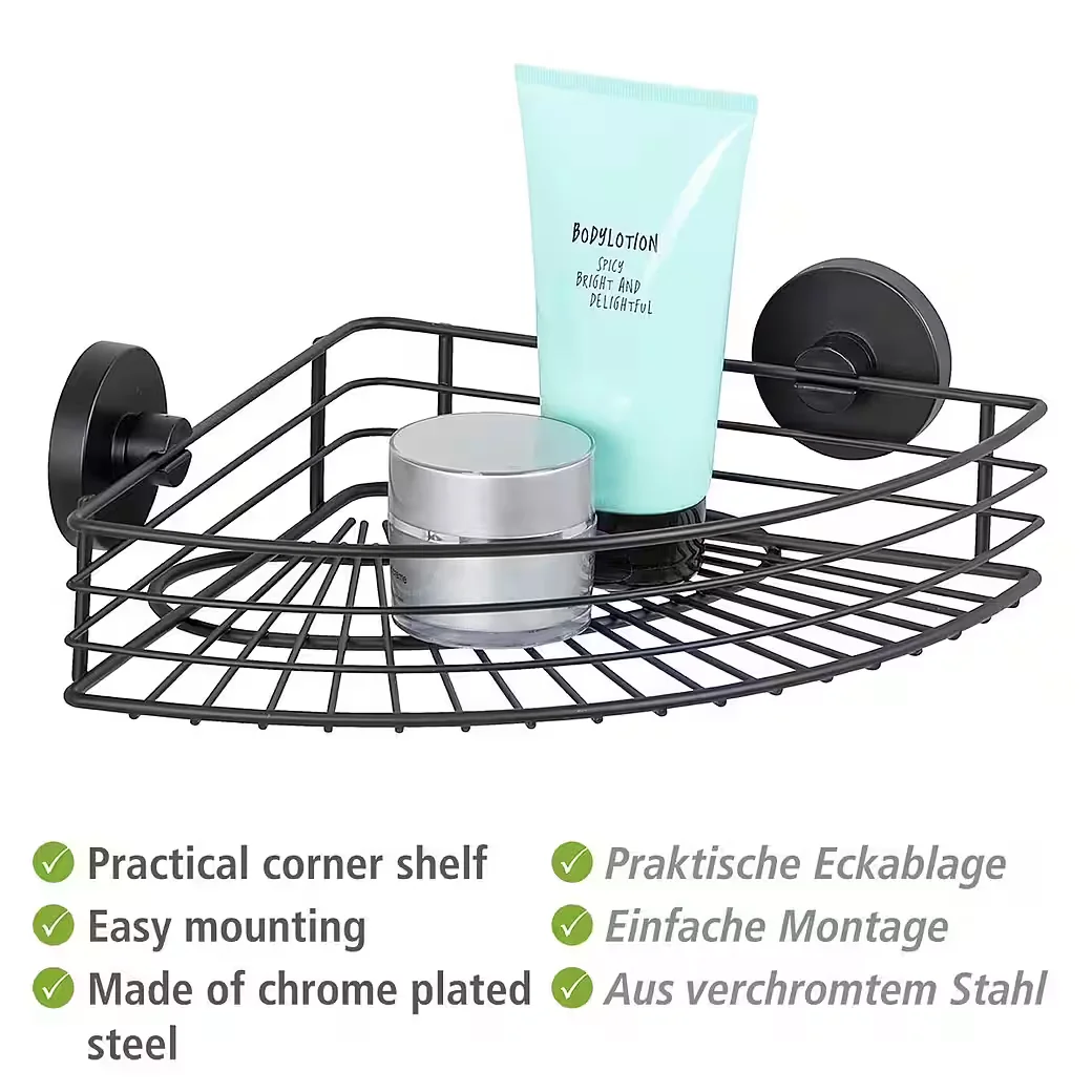 WENKO Duschablage Vacuum-Loc ohne Bohren