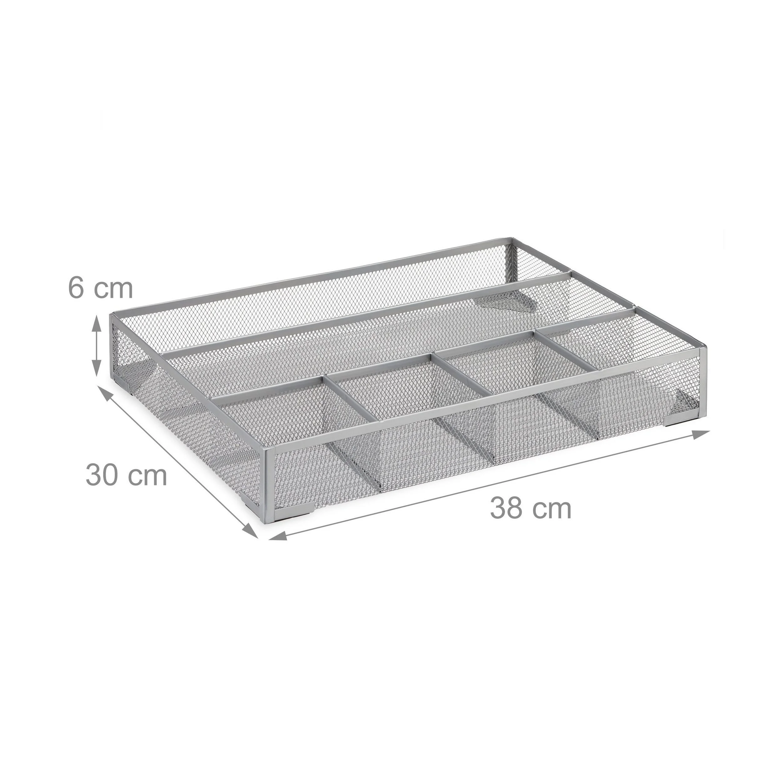 RELAXDAYS Organizer Schreibtischorganizer Metall groß