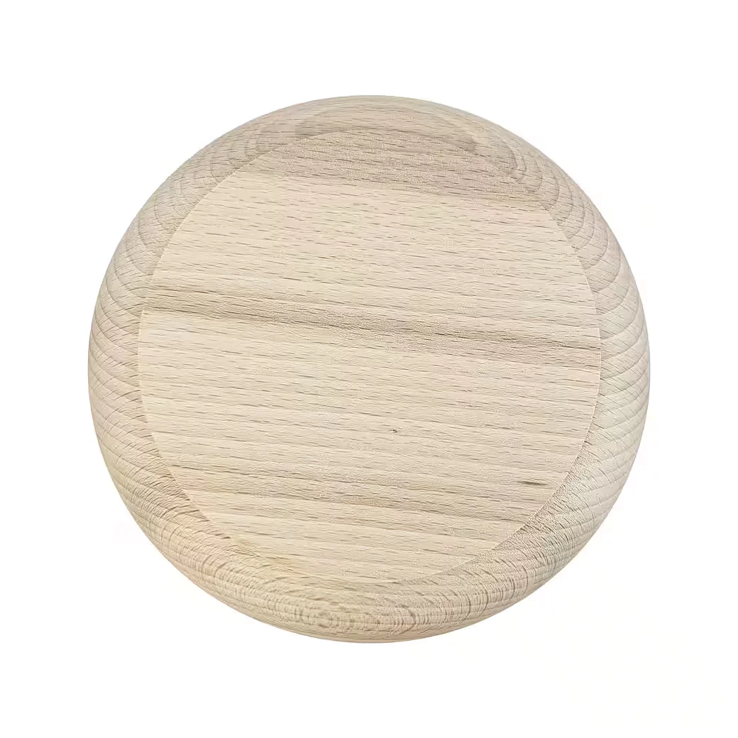 Dekoteller Holz Schüssel 17 cm Buche, unbehandelt