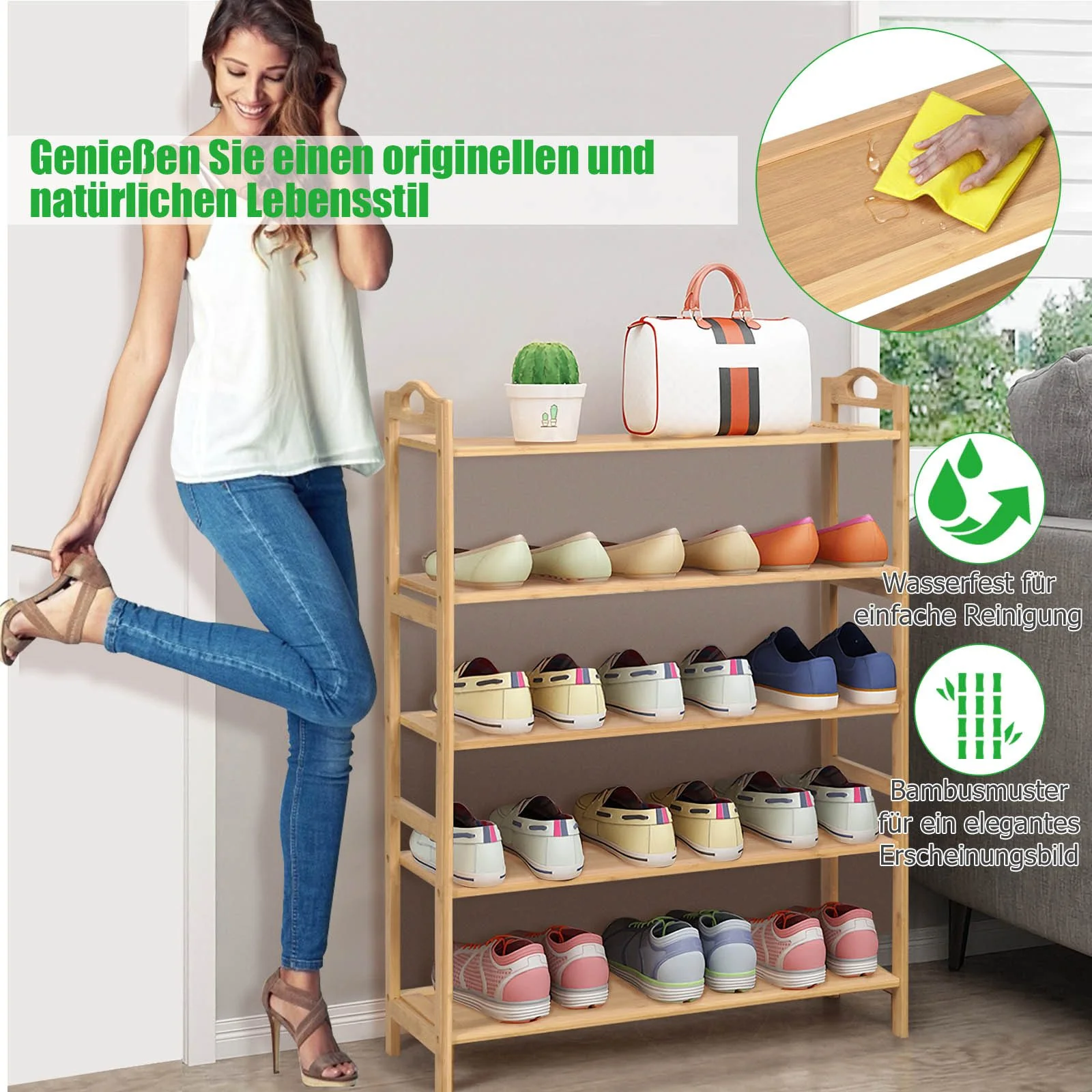 COSTWAY Schuhregal