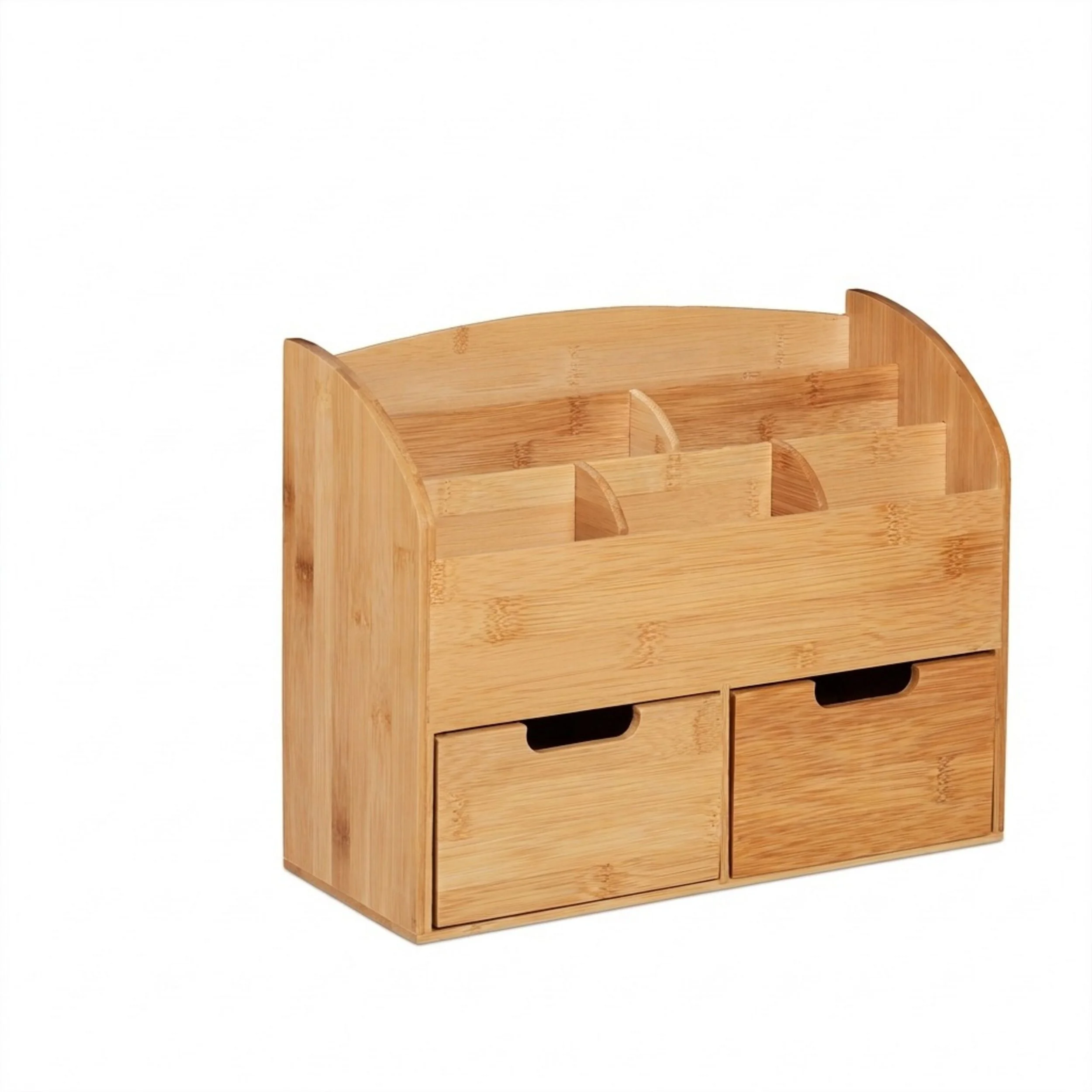 RELAXDAYS Schreibtischaufsatz Schreibtisch Organizer mit Schubladen