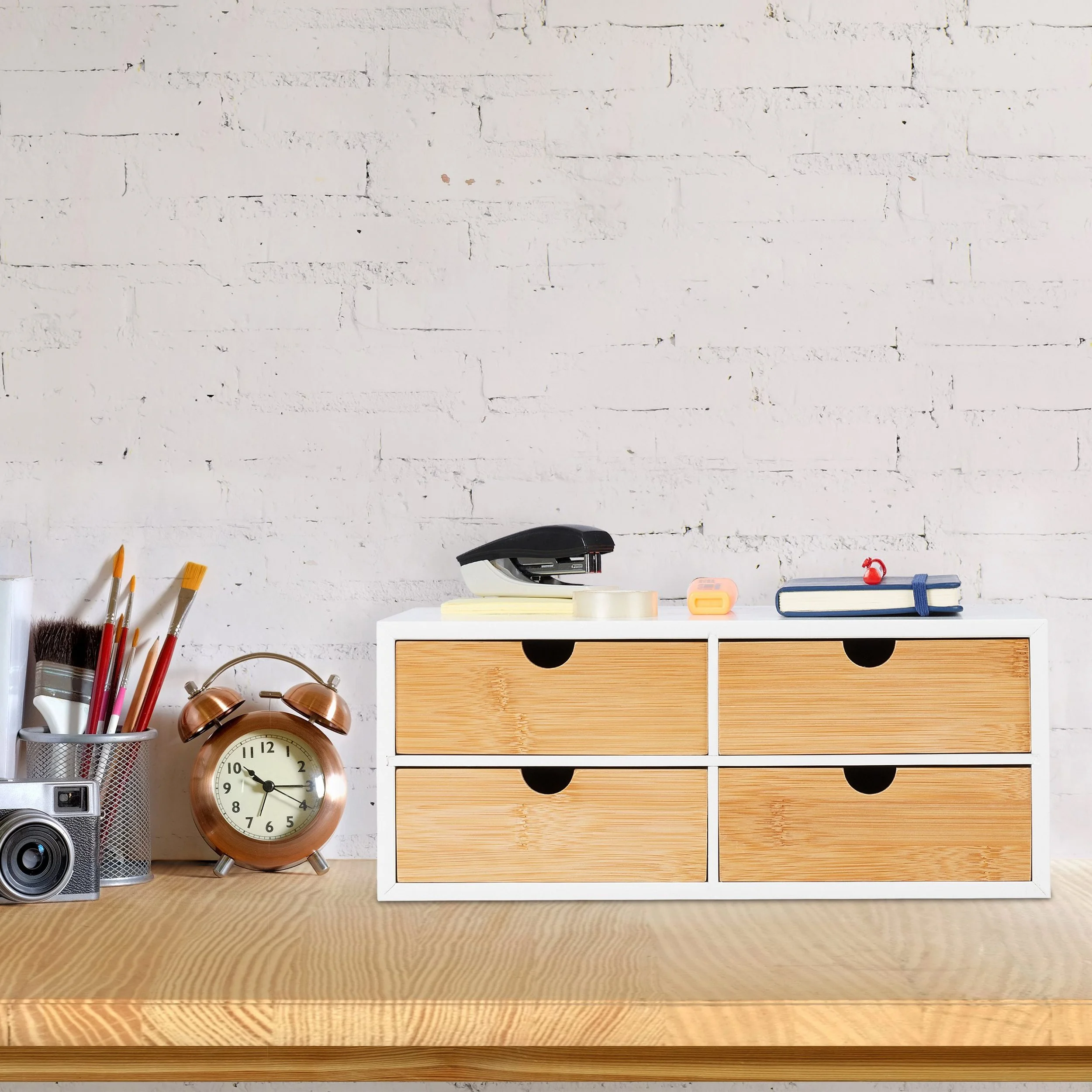 RELAXDAYS Organizer Schreibtisch Organizer 4 Schubladen
