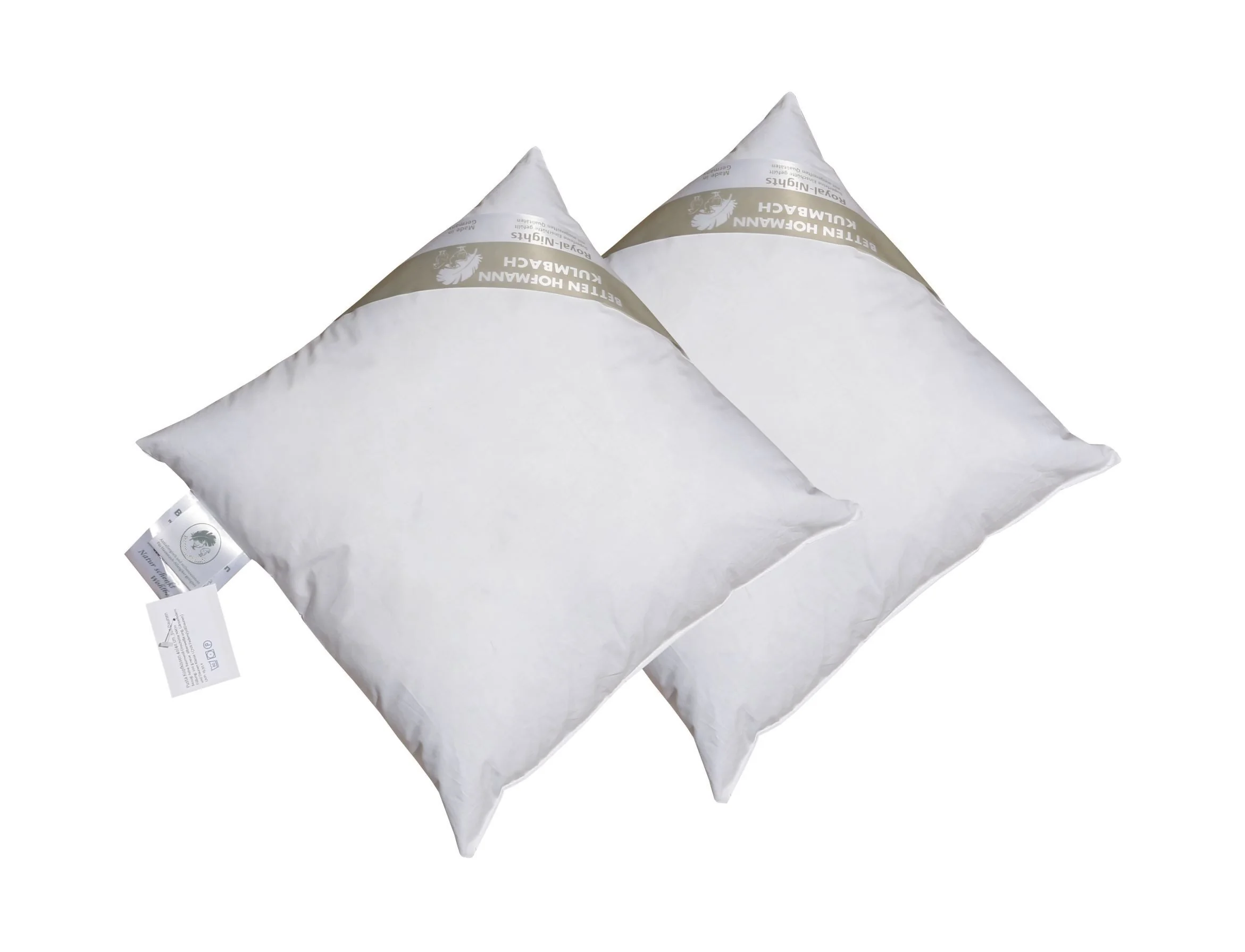 BETTEN HOFMANN Kopfkissen 2er Set 40x40 cm 30 Prozent Daunen