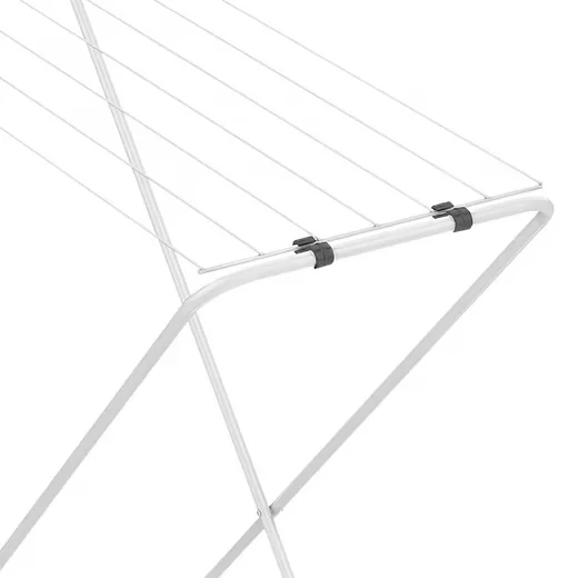 Spetebo Wäscheständer klein klappbar 6 m Trockenlänge 88 x 83 cm