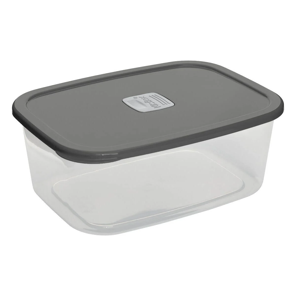 5FIVE SIMPLY SMART Vorratsdose Lebensmittelbehälter mit Klickverschluss RECT, 4er-Set