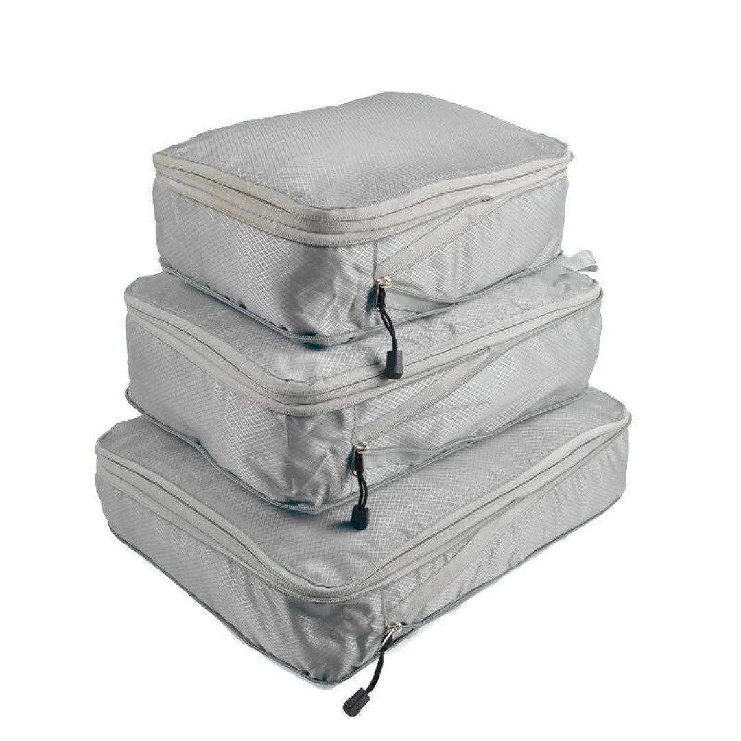 HOYOLEE HANDELS GMBH Aufbewahrungsbox Wasserdichte Nylon-Kleideraufbewahrungstasche, dreiteiliges Reiseset