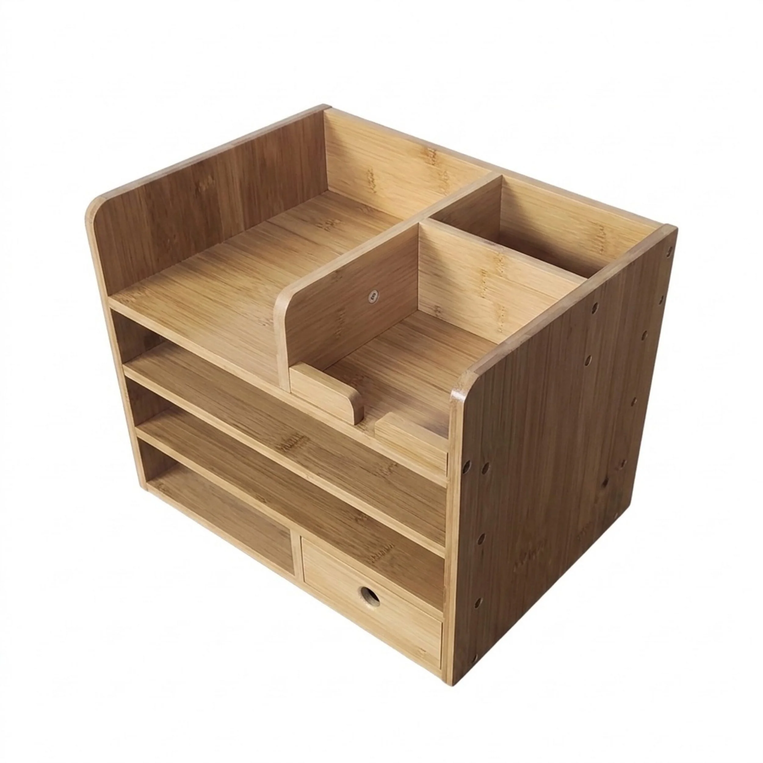 RELAXDAYS Organizer Schreibtisch Organizer Bambus