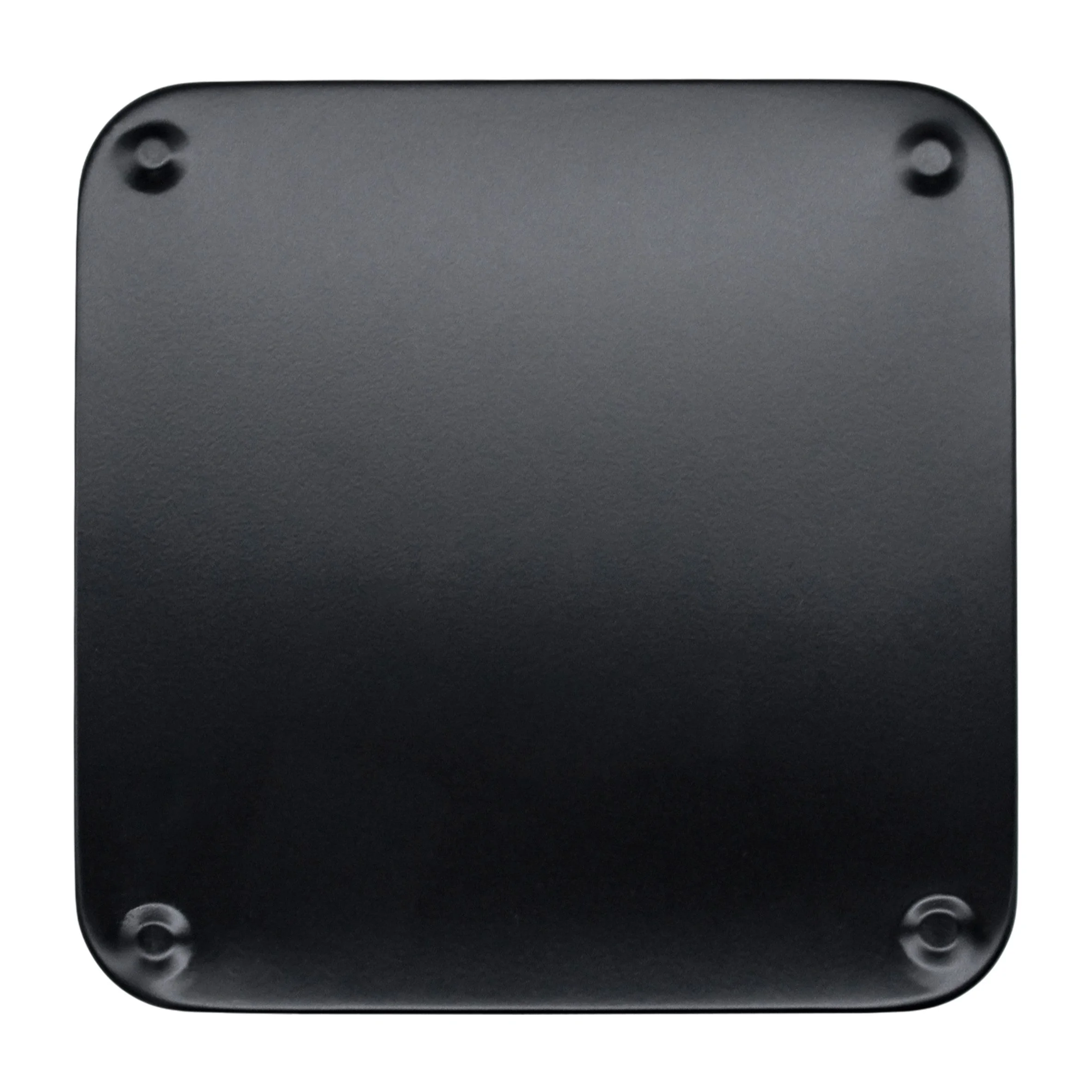 SPETEBO Mülleimer Metall Papierkorb eckig schwarz 30 x 25 cm - 16 Liter